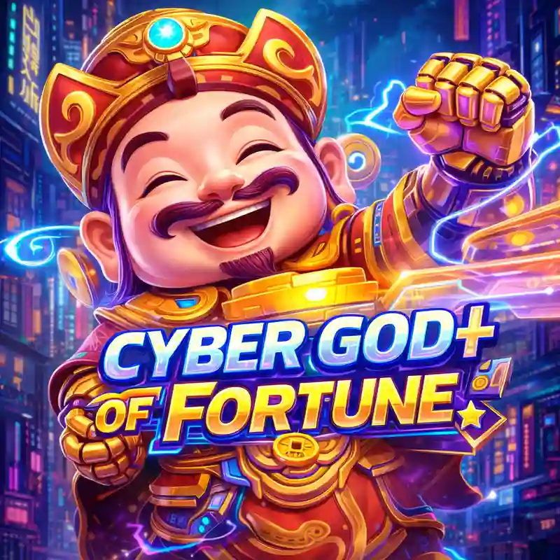CYBER GOD OF FORTUNE Slot Game Poster
